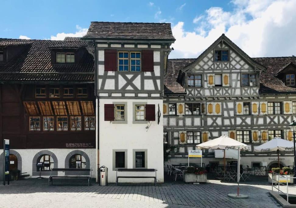 Charmante Und Zentrale Wohnung Am Weiherpark Arbon Exterior foto